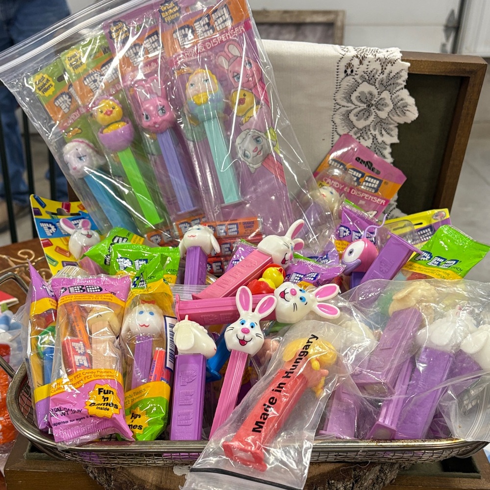 Colorful Pez Dispensers Collection